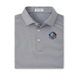 Hall of Fame Men's Peter Millar Gray Jubilee Performance Jersey Polo