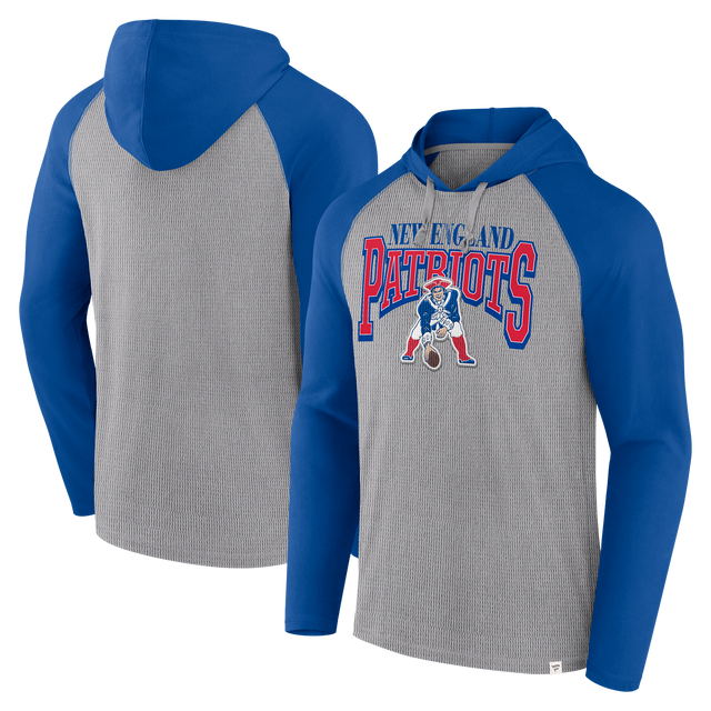 Patriots Men's Fanatics Under Center Hooded Long Sleeve T-Shirt