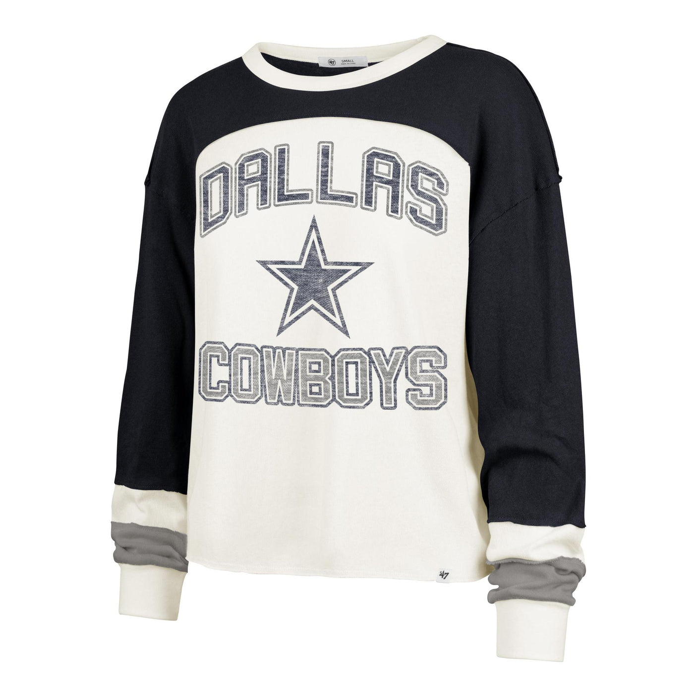 Cowboys Women's '47 Curve Toni Long Sleeve T-Shirt