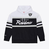 Raiders 2026 Mitchell & Ness Men's NFL Head Coach Hoodie Pro Football Hall of Fame