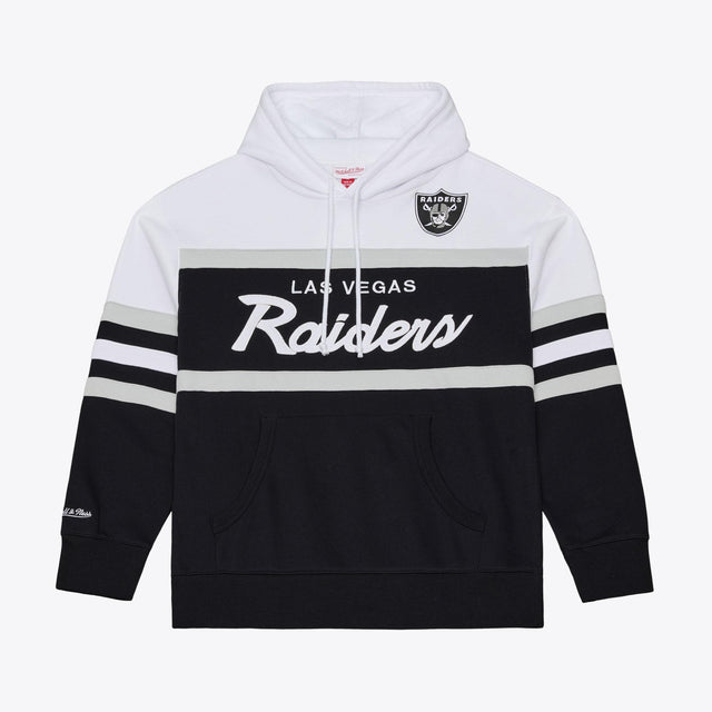Raiders 2026 Mitchell & Ness Men's NFL Head Coach Hoodie Pro Football Hall of Fame
