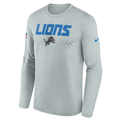 Lions 2026 Nike Men's Rivalries Collection Sideline Legend Dri-FIT Long-Sleeve T-Shirt Pro Football Hall of Fame