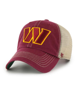 Commanders '47 Brand Men's Trawler Clean Up Hat