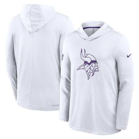 Vikings 2026 Nike Men's Alternate Dri-Fit Lightweight Long Sleeve Hoodie Top