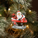 Browns Football Sleigh Ornament