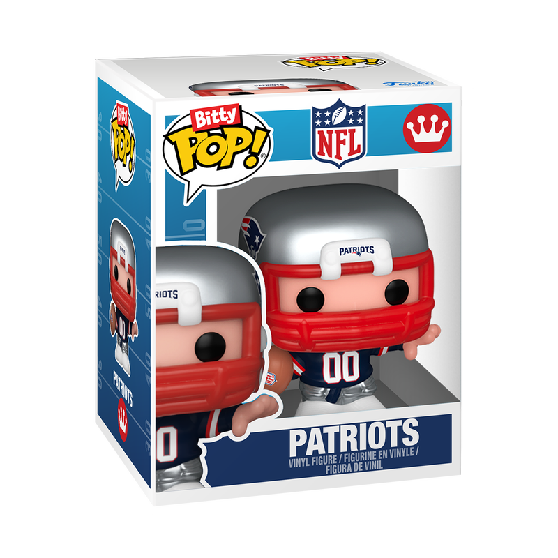 Patriots Funko Bitty POP Helmet & Player
