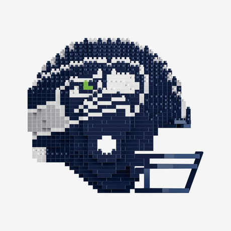 Seahawks 3D Brxlz Mini Helmet Pro Football Hall of Fame