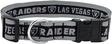 Raiders Pets First Satin Dog Collar Pro Football Hall of Fame