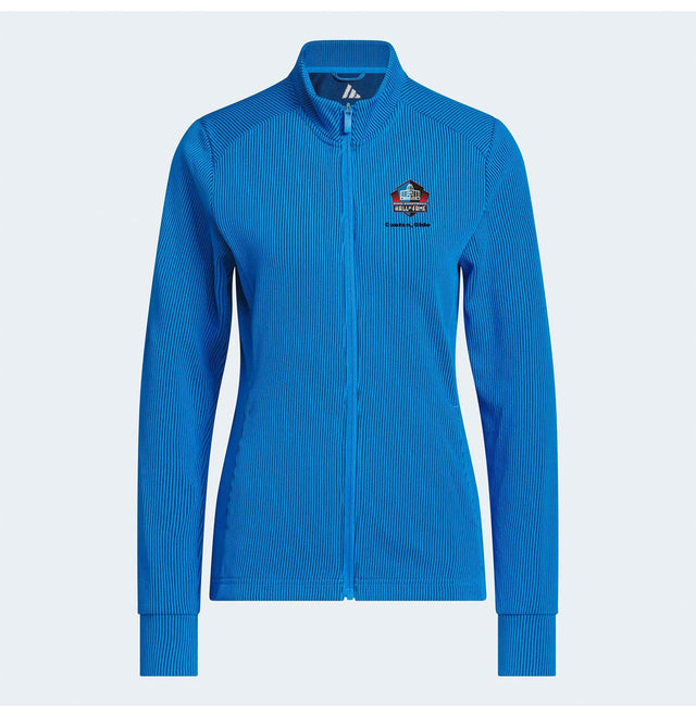 Hall of Fame 2026 Adidas Women's Lucidray Blue Performance Textured Full Zip Jacket