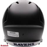 Ravens 2026 NFL On-Field Alternate #2 (Darkness) Speed Mini Helmet