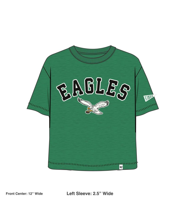 Eagles 2026 '47 Brand Women's Historic Heavy Slub T-Shirt