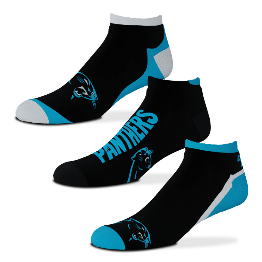 Panthers For Bare Feet Flash 3 Pack Socks