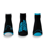 Panthers For Bare Feet Flash 3 Pack Socks