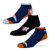 Broncos For Bare Feet Flash 3 Pack Socks