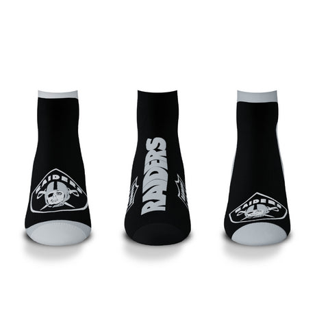 Raiders For Bare Feet Flash 3 Pack Socks