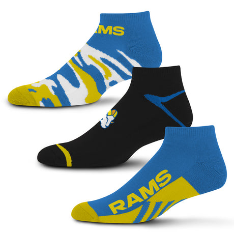 Rams Camo Boom 3-Pack Socks