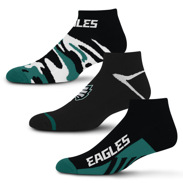 Eagles Camo Boom 3-Pack Socks