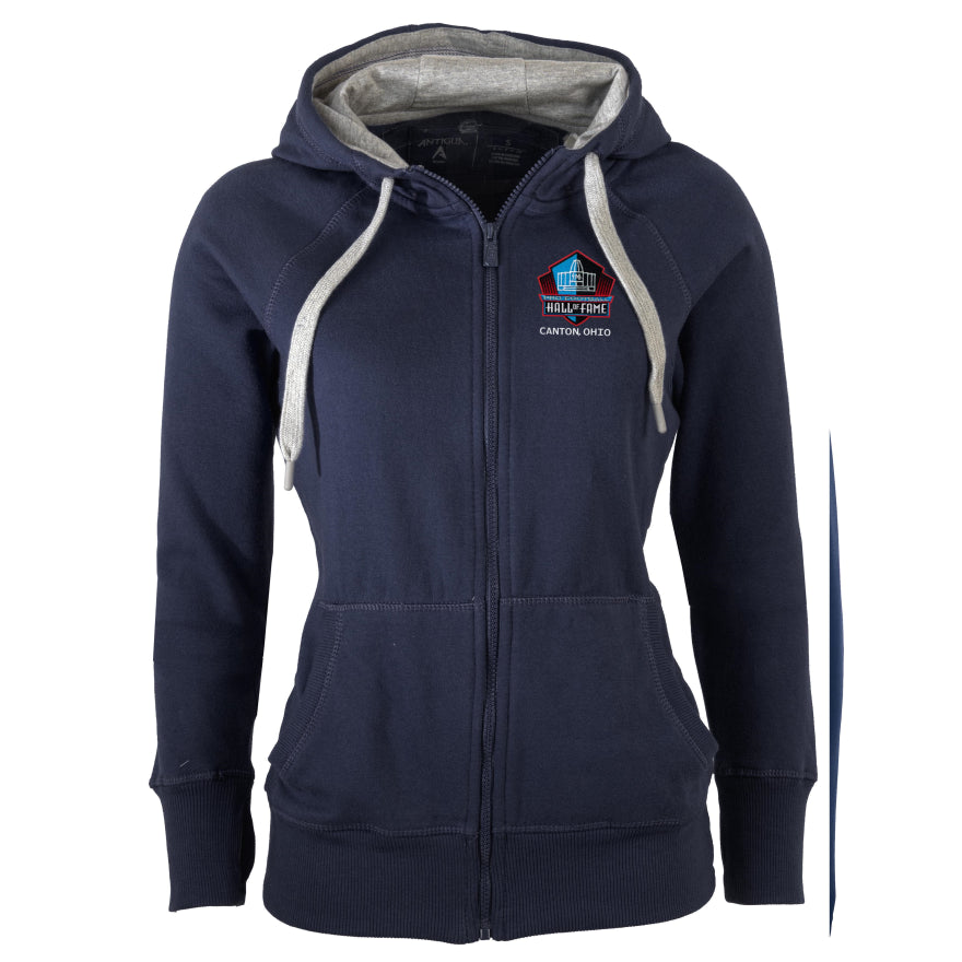 Hall of Fame Women's Victory Full Zip Hood - Navy