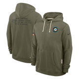 Dolphins 2025 Nike Men's Salute to Service Hoodie