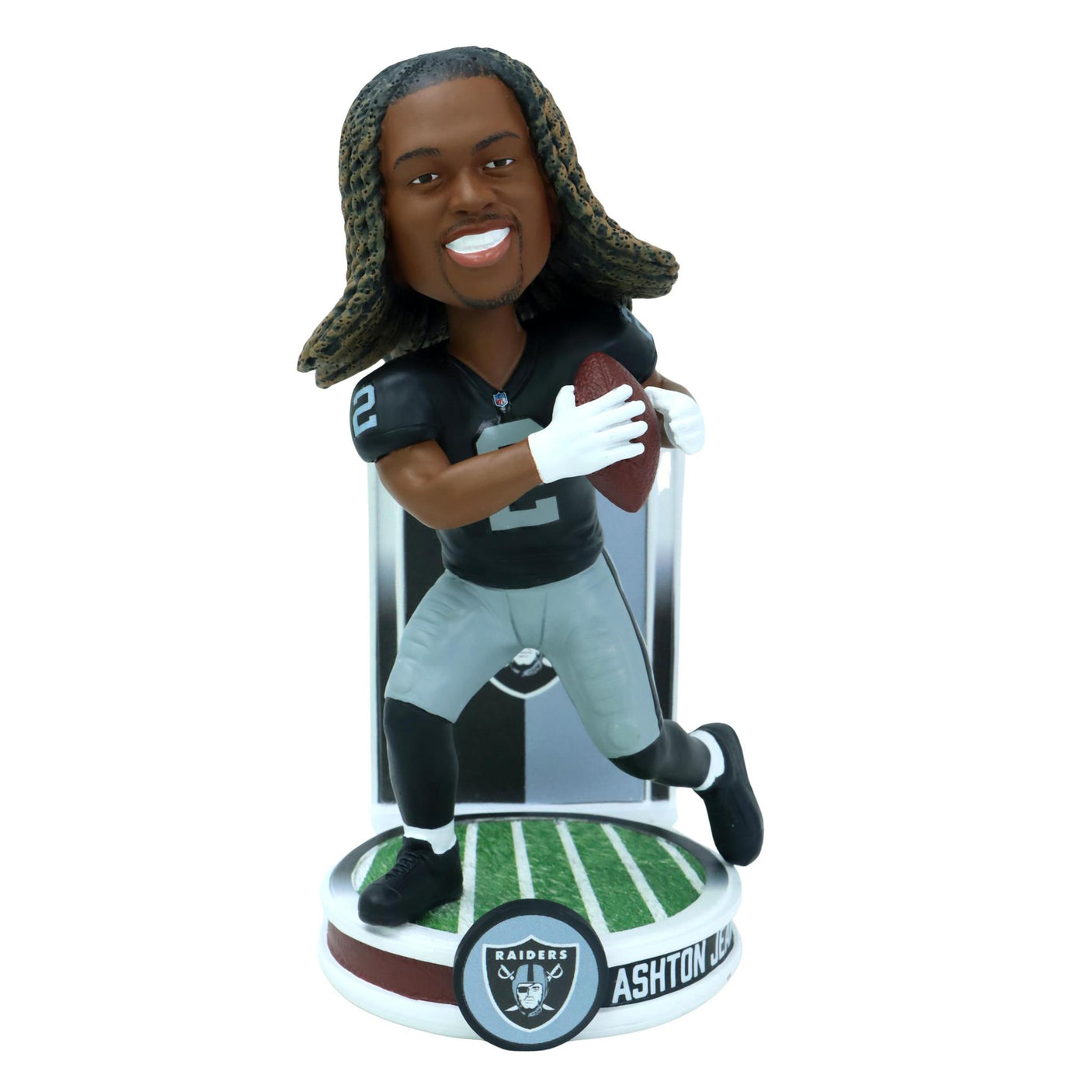 Raiders Ashton Jeanty 8 Inch Banner Series Bobblehead