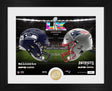 New England Patriots vs. Seattle Seahawks Super Bowl LX Match up Bronze Coin Photo Mint