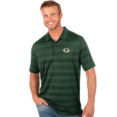 Packers Antigua Compass Polo