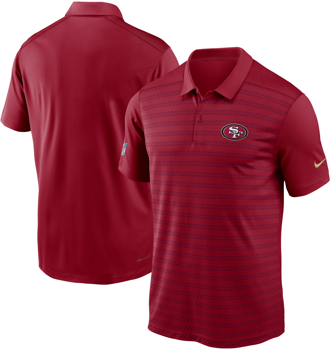 49ers Nike Dri-Fit Victory Polo 2024