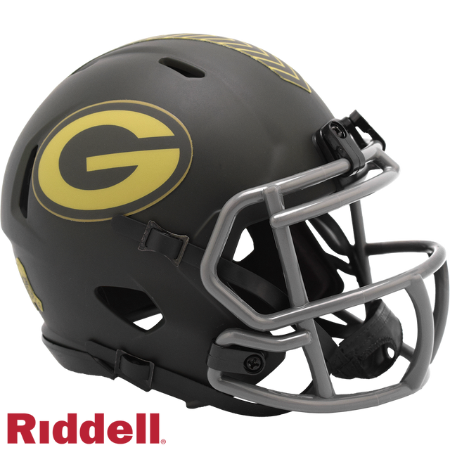 Packers 2025 Salute to Service Mini Helmet
