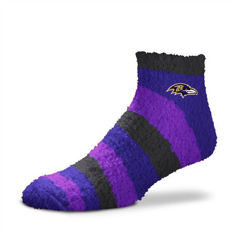 Ravens Bare Feet Rainbow II Sleep Socks