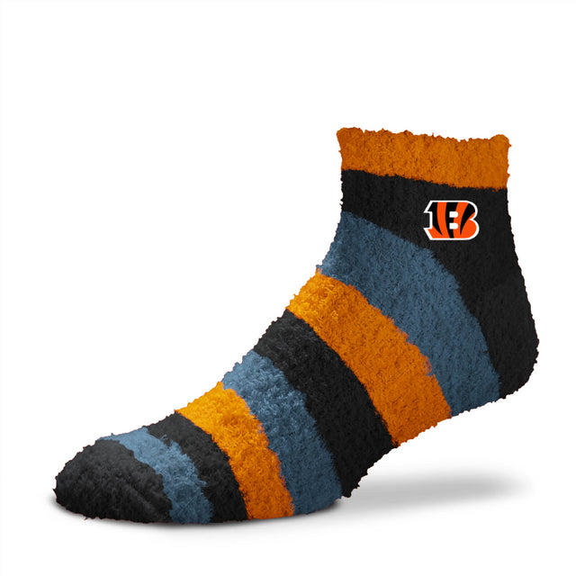 Bengals For Bare Feet Rainbow II Sleep Socks