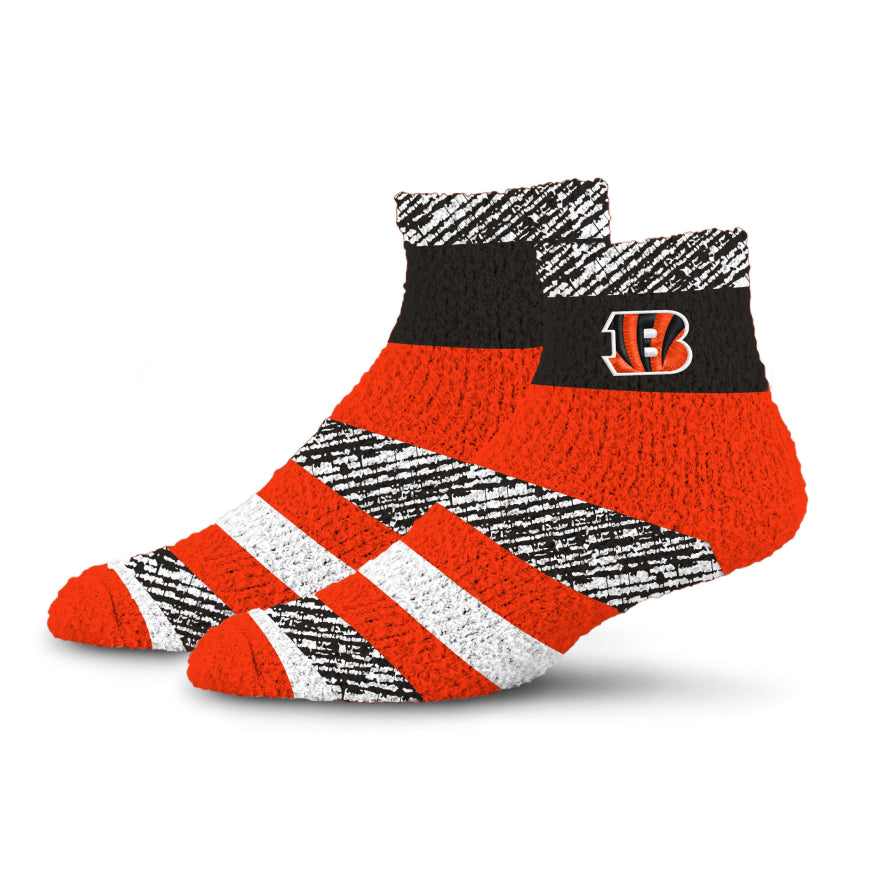 Bengals For Bare Feet Rainbow Sleep Socks