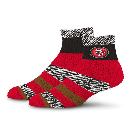 49ers For Bare Feet Rainbow Sleep Socks