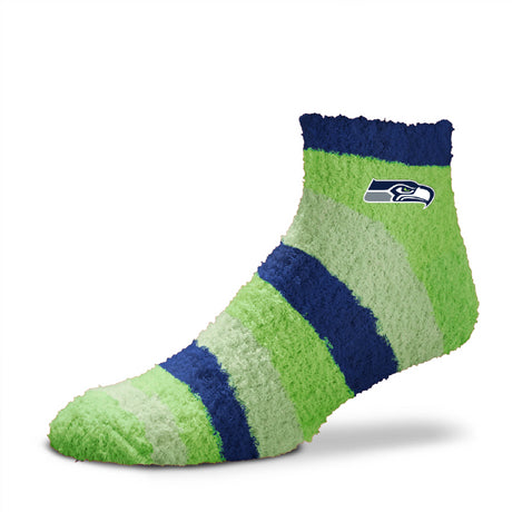 Seahawks Bare Feet Rainbow II Sleep Socks