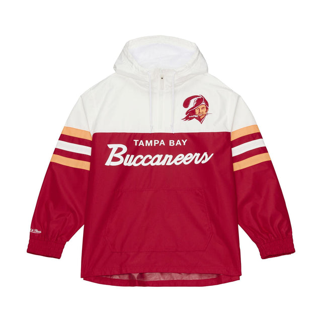 Buccaneers 2026 Mitchell & Ness Men's Head Coach Lightweight Anorak Windbreaker Pro Football Hall of Fame