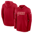 49ers 2025 Nike Men's Dri-Fit Lightweight Long Sleeve Hoodie Top