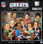 NFL All-Time Greats Quarterbacks Club 500pc Puzzle