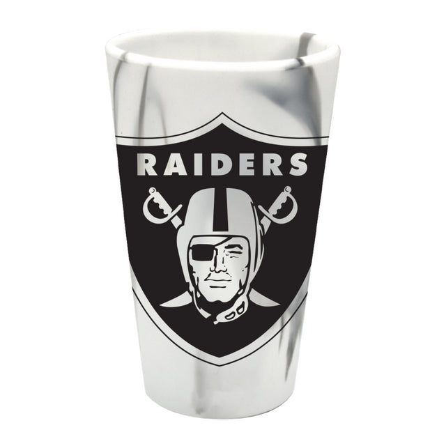 Raiders Silicone Pint Glass