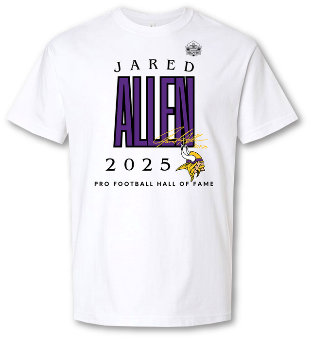Vikings Jared Allen Class of 2025 T-Shirt