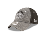 Hall of Fame New Era Heathered Gray/Black The League Shadow 2 9FORTY Adjustable Hat