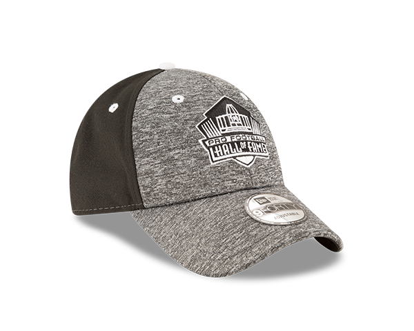 Hall of Fame New Era Heathered Gray/Black The League Shadow 2 9FORTY Adjustable Hat