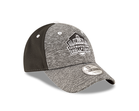 Hall of Fame New Era Heathered Gray/Black The League Shadow 2 9FORTY Adjustable Hat