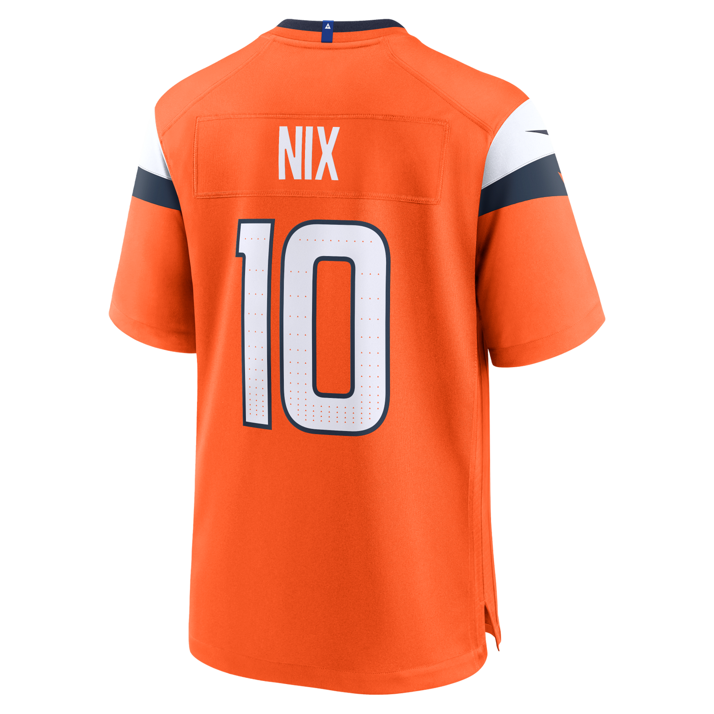 Broncos Bo Nix Men's Nike Game Jersey