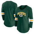 Packers Women's Fanatics First Team Arch 3/4 Sleeve T-Shirt