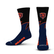Bears 2025 Black Wave Sock