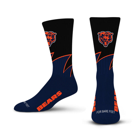 Bears 2025 Black Wave Sock