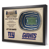 Giants StadiumView Wall Art 3-D Replica Stadium