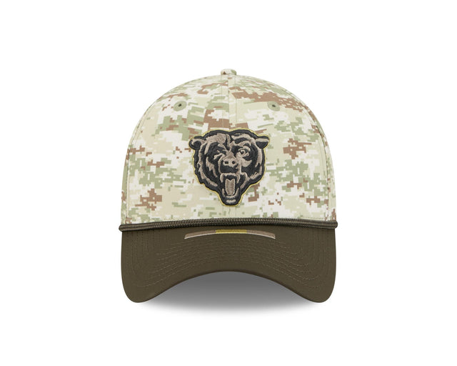 Bears 2025 New Era Men's 39THIRTY Salute to Service Hat