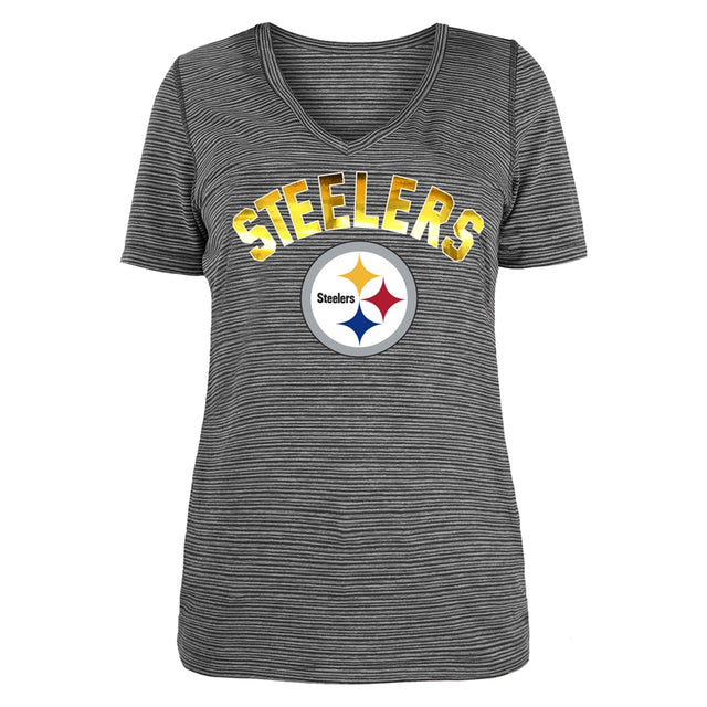 Steelers New Era Women's Space Dye T-shirt