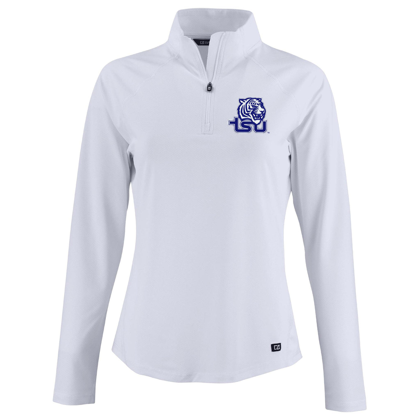 HBCU Team Cutter & Buck Women's Prospect Recycled Featherlight Stretch 1/4 Zip