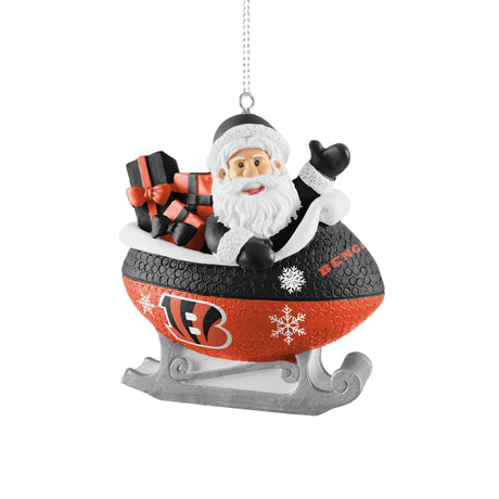 Bengals Football Sleigh Ornament